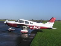 G-BHZE @ EGBT - PA28 visiting Turweston