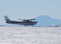 N93271 @ KAPA - Cleared for takeoff on 17L with Pikes Peak in the background. - by Bluedharma