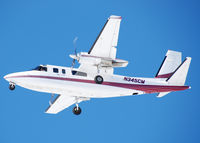 N345CM @ KAPA - Approach to 17L - by Bluedharma