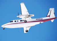 N345CM @ KAPA - Approach to 17L - by Bluedharma
