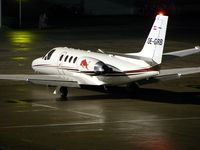 OE-GRB @ LOWS - Red Bull's Citation at Salzburg Airport - by Terry Fletcher