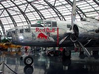 N6123C @ LOWS - Immaculate B25 Mitchell at Hangar 7 Salzburg Airport - by Terry Fletcher