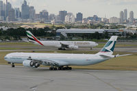 B-HQB @ YSSY - Cathay Pacific A340-600