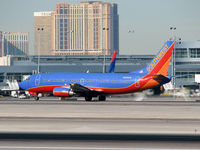 N608SW @ KLAS - Southwest Airlines / 1995 Boeing 737-3H4 - by Brad Campbell