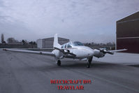 N2737Y @ KEUL - Beechcraft B95 available for twin training in the treasure valley, Idaho - by Doug Bergner