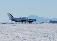 N3117S @ KAPA - Cleared for takeoff on 17L with Pike Peak in the Distance. - by Bluedharma