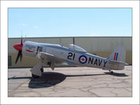 N254SF @ KAPA - Sea Hawk Parked - by Bluedharma