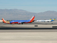 N320SW @ KLAS - Southwest Airlines / 1987 Boeing 737-3H4 - by Brad Campbell