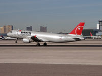 N344NW @ KLAS - Northwest Airlines / 1997 Airbus Industrie A320-232 - by Brad Campbell