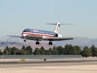 N497AA @ KLAS - American Airlines / 1989 Mcdonnell Douglas DC-9-82(MD-82) - by Brad Campbell