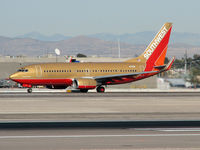N711HK @ KLAS - Southwest Airlines - 'The Herbert D. Kelleher' / 1998 Boeing 737-7H4 - by Brad Campbell