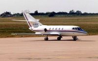 G-BGOP @ EGNX - Falcon 20 at East Midlands - subsequently became N800FF - by Terry Fletcher