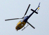 N717TV - Denver Channel 7 News Flying over Columbine High School.