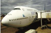ZK-NBU @ EGLL - NZ1 to LAX - by Lorraine Maybury