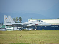 02-8802 @ RJFN - F-15-DJ/Nyutabaru AB - by Ian Woodcock