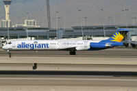 N869GA @ KLAS - Allegiant Air / 1991 McDonnell Douglas DC-9-83(MD-83) - by Brad Campbell