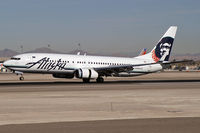 N584AS @ KLAS - Alaska Airlines / 2007 Boeing 737-890 - by Brad Campbell