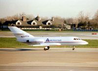 N204TW @ CLE - Falcon 20 at Cleveland in 1997