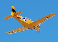 N34KF @ KAPA - Beech A45 Sky fighter T-34 A Mentor takeoff heading North. - by Bluedharma