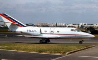 F-BJLH @ LFPB - This Aircraft has cn 1 in the Falcon 10 production - it now carries N333FJ - by Terry Fletcher