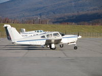 N9375N @ LHV - Sitting on the ramp at Lock Haven, PA - by Sam Andrews