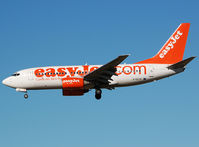 G-EZJO @ LEBL - Clear to land RWY 25R. - by Jorge Molina