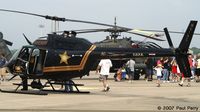 N778AW @ GSB - Local police helo.  Love the colors