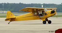 N70593 @ GSB - Charlie Kulp making his way back to the parking area
