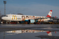 OE-LBC @ VIE - Austrian Airlines Airbus 321 in Euro 2008 colors