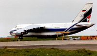 RA-82042 @ EGSS - An124 seen operating for Heavylift at Stansted in 1993 - by Terry Fletcher