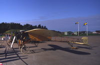 SE-XMC @ ESCM - Original Thulin A, improved Swedish version of Bleriot XI. - by Henk van Capelle