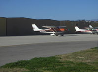 N2641L @ CMA - 1967 Cessna 172H, Continental O-300 145 Hp - by Doug Robertson