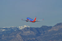 N417WN @ KLAS - Southwest Airlines - 'The Rollin W. King' / 2001 Boeing 737-7H4 / Dedicated to one of the founding fathers of SWA. - by Brad Campbell