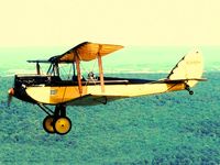 N919DH @ N57 - 7 Yera restoration of original 1929 American built Gipsy Moth - by Gerry Schwam