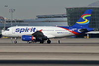 N502NK @ KLAS - Spirit Airlines / 2005 Airbus A319-132 - by Brad Campbell
