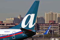 N289AT @ KLAS - airTran / 2006 Boeing 737-76N - by Brad Campbell