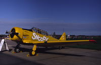 SE-CHP @ ESCM - Texan with Snoopy markings at Uppsala (seems to be registered under wrong c/n 77-4524)