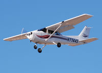 N7744S @ KAPA - Approach to 17L - by Bluedharma