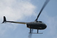 N443DC @ EBBR - just above my head ...