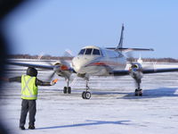 C-FYWG @ YSB - Taken at the airport Sudbury, ON, Canada -29 C - by Richard Lloyd