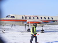 C-FYWG @ CYSB - Side shot of the aircraft showing the - by Richard Lloyd