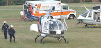 N38VA - 1993 Eurocopter belonging to Virginia State Police at the scene of automobile accident with 1 fatal on Rt.360 North of Danville Va. - by Richard T Davis