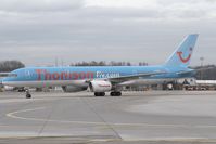 G-BYAU @ LOWS - Thomson 757-200 - by Andy Graf-VAP