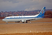 SX-BKE @ STR - 737-484 of Olympic Airways, will soon be history!!! - by Bernhard Hilpert