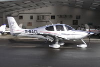 G-MACL @ EGBT - Cirrus SR22 G3 Turbo GTS - by Roger Syratt