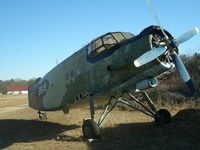 N6216C @ 08R - A derelict now at 08R Richmond RI - by Skip Miller