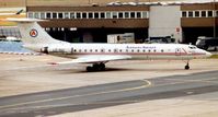 LZ-TUJ @ EDDF - Albanian Airlines Tu134 taxies in at Frankfurt in 2000