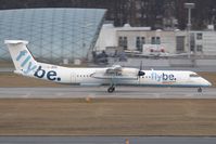 G-JEDU @ LOWS - FlyBE Dash 8-400 - by Andy Graf-VAP
