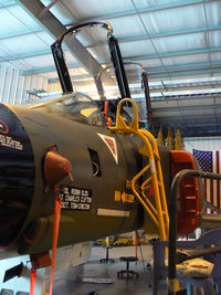 N749CF @ EFD - Collings Foundation F-4D in the hanger at Ellington Field