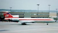 OK-UCE @ EDDF - CSA Tu154 taxies in at Frankfurt in 1990
